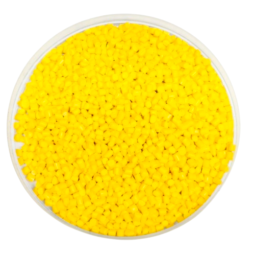 Bright Yellow color masterbatch