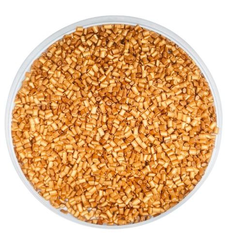 Gold color masterbatch