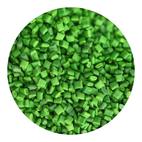 Green color masterbatch