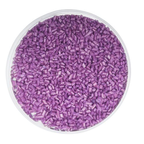 Lavender color masterbatch