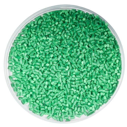 Teal color masterbatch